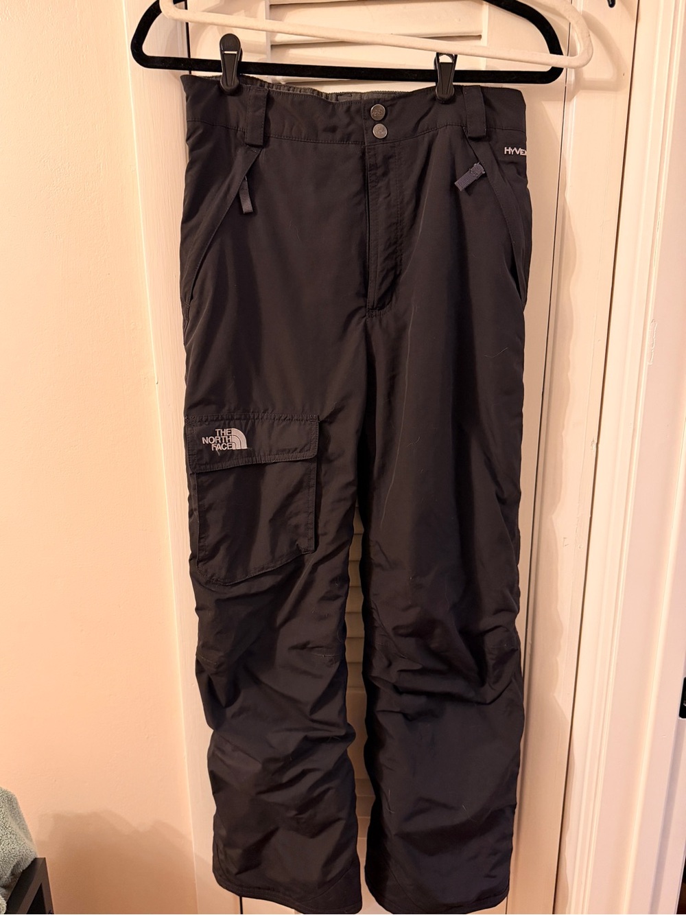 The North Face Black Boys Hyvent Snow Pants